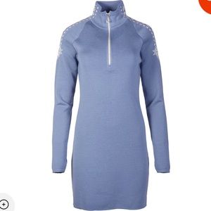 Dale of Norway GEILO DRESS Blue Shadow White M